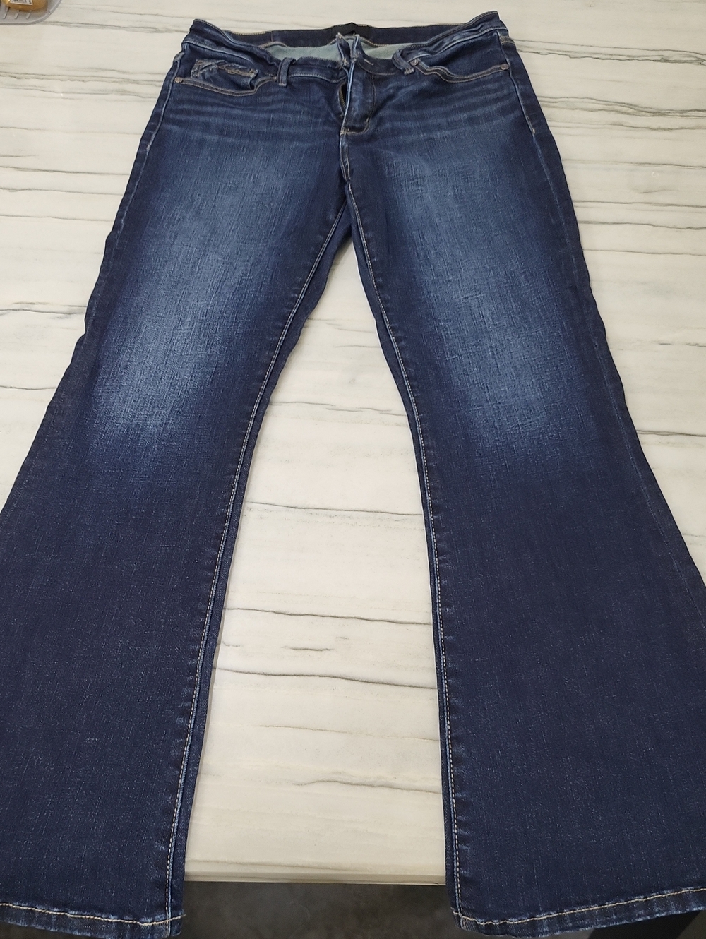 Buckle Women's Dark Blue Flare Jeans